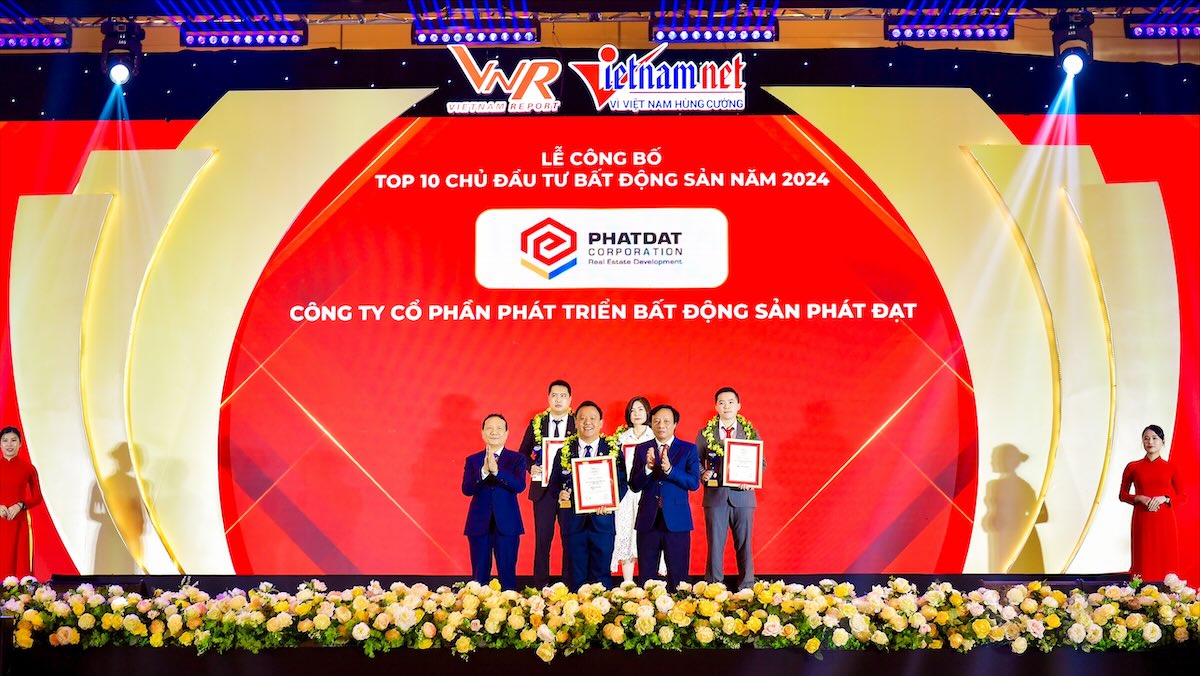 Những giải thưởng tiêu biểu của chủ đầu tư Phát Đạt