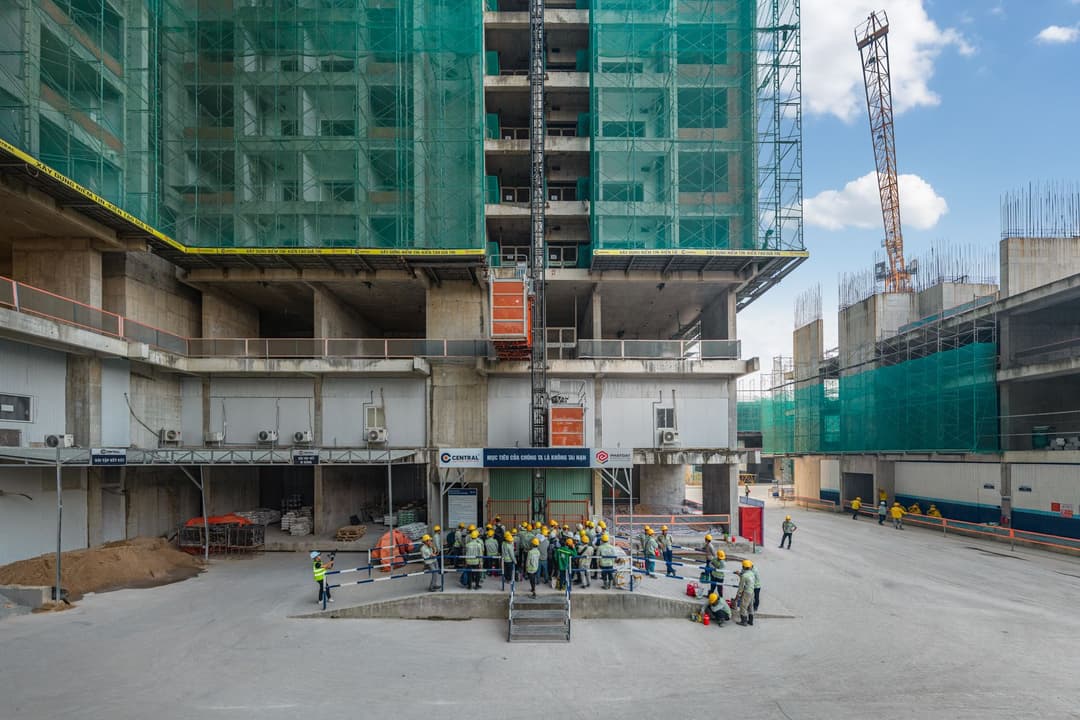 hình ảnh tiến độ dự án Lapura