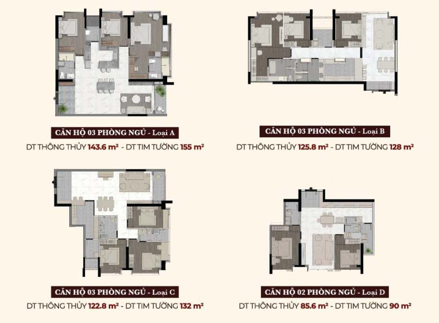 Layout thiết kế mặt bằng Lusso Saigon